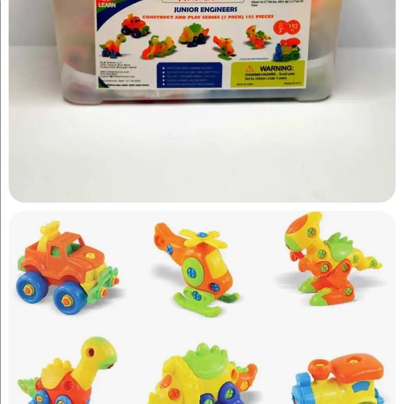 Kidtastic junior engineers build, play and learn, new everything sealed inside - Picture 2 of 3